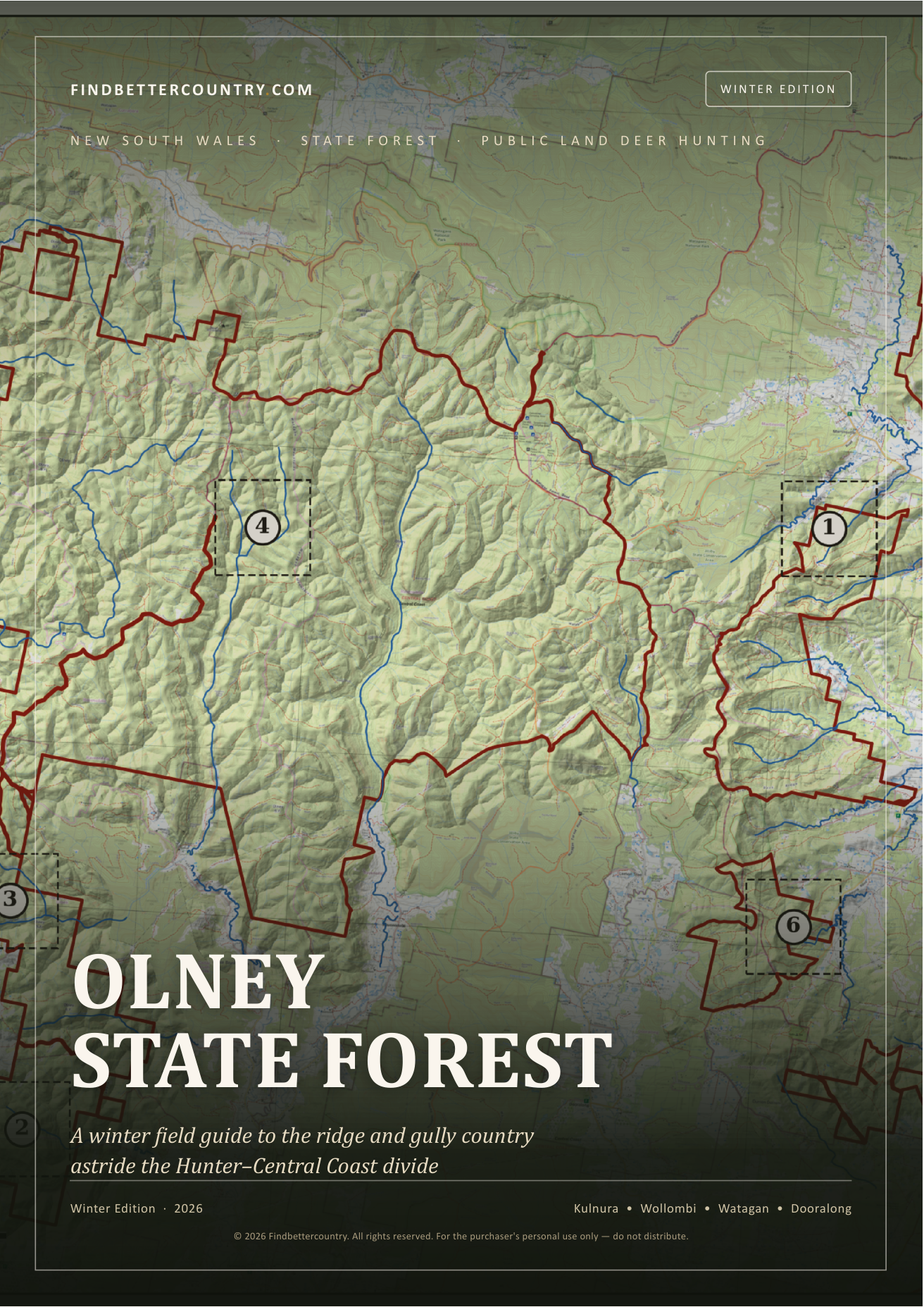 Olney State Forest — Deer Hunting Guide — cover